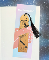Dragon Rider Cockmark Bookmark: Gold