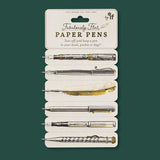 FABULOUSLY FLAT PAPER PENS