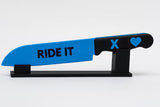 "Ride It" 3D printed knife display
