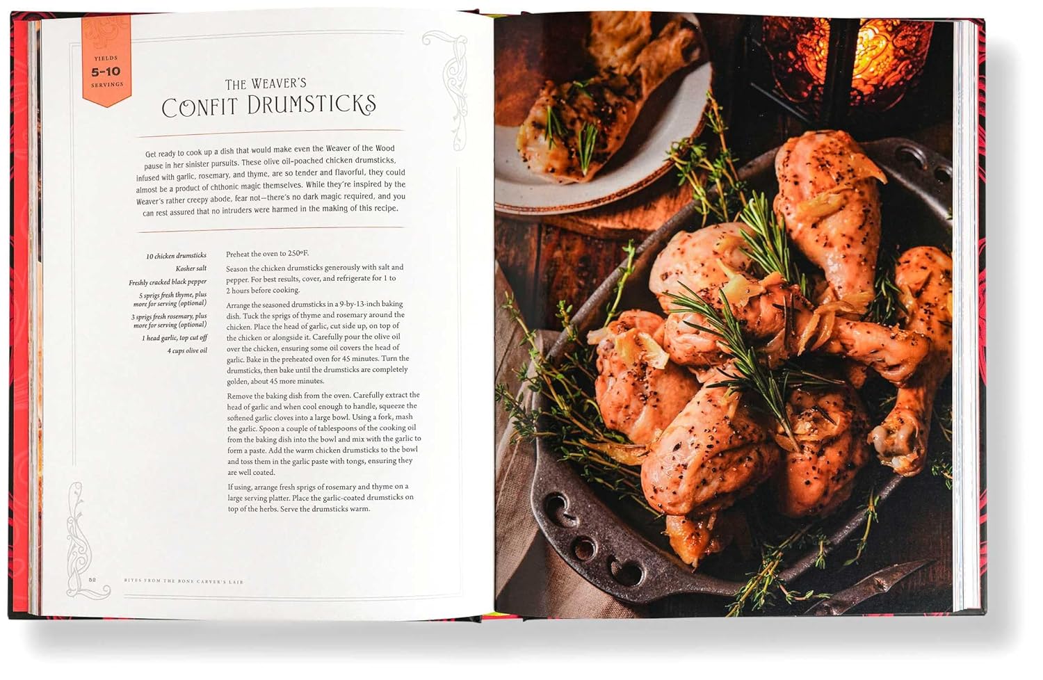 A Feast of Thorns and Roses: The Unofficial Cookbook of A Court of Thorns and Roses - The Forbidden Chapter