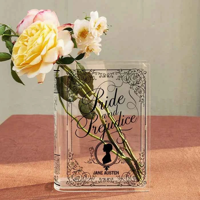 Acrylic Vases [VAS:PRIDE AND PREJUDICE]