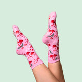 Bookish Socks [ACC:SMALL PAT:CHERRY HEARTS]