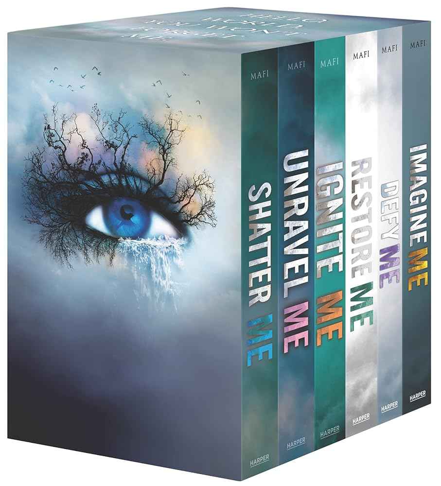 Shatter Me Series 6-Book Box Set: Shatter Me, Unravel Me, Ignite Me, Restore Me, Defy Me, Imagine Me by Tahereh Mafi