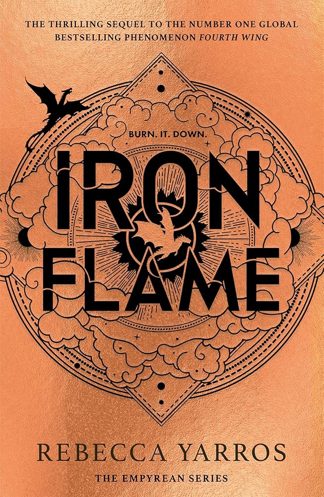Iron Flame (The Empyrean series - Book 2), International Edition by Rebecca Yarros