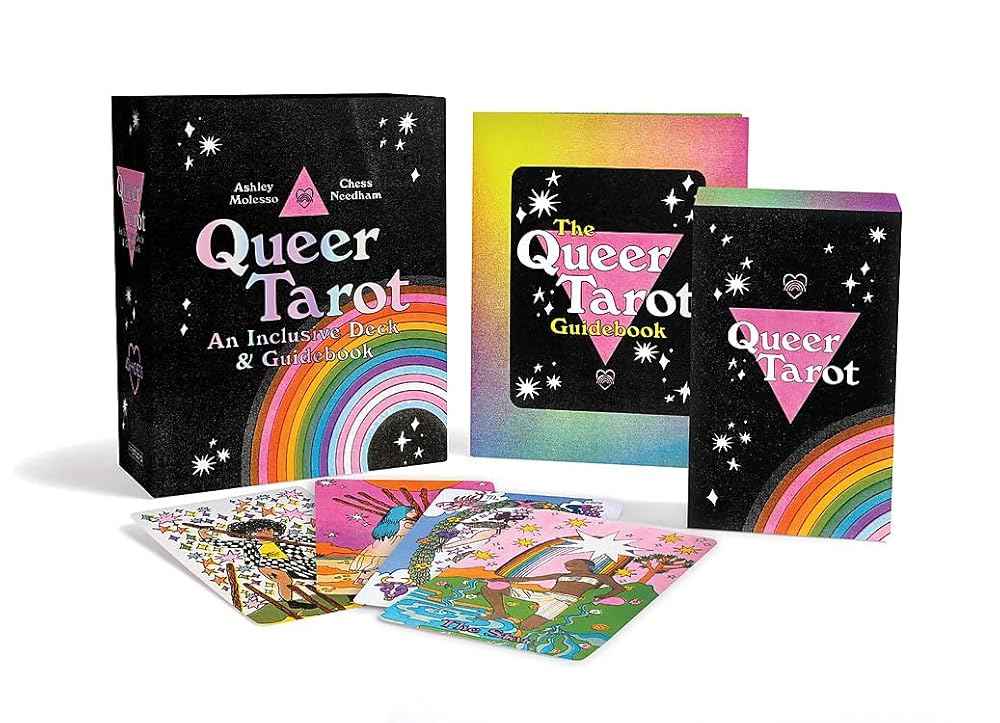 The Queer Tarot: An Inclusive Deck and Guidebook by Ashley Molesso, Chess Needham