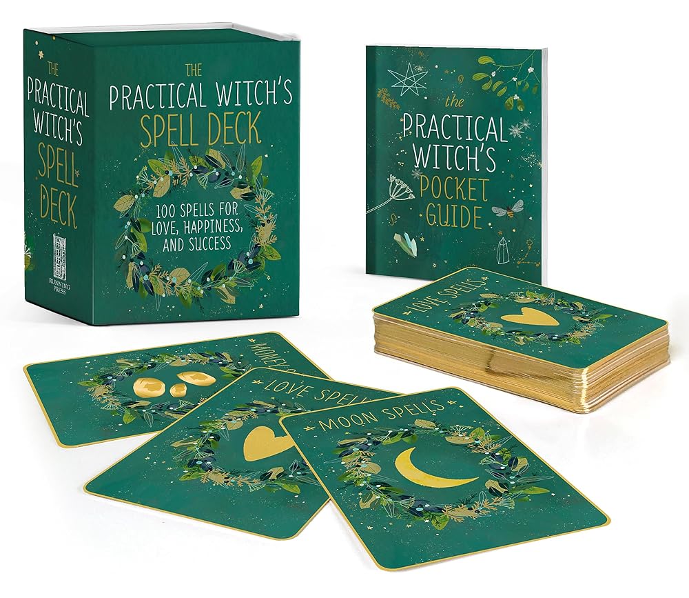 The Practical Witch's Spell Deck: 100 Spells for Love, Happiness, and Success (RP Minis) by Cerridwen Greenleaf
