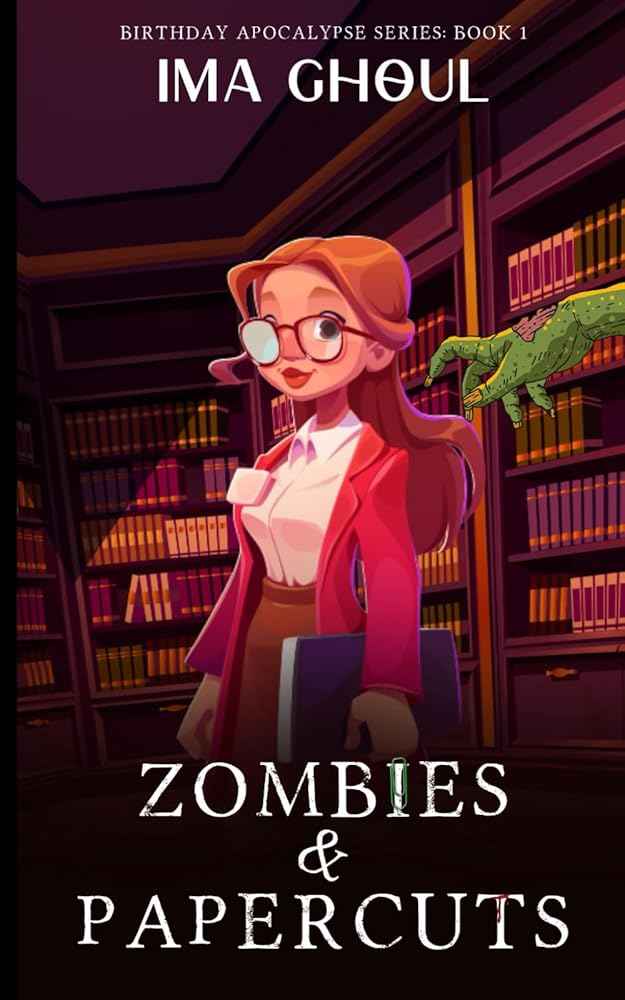 Zombies and papercuts (Birthday Apocalypse) by Ima Ghoul