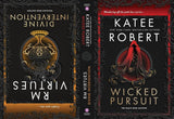 Wicked Pursuit & Divine Intervention: Books 1 & 2 in the Dark Romance Fairy Tale Retelling Series (Black Rose Auction) by Katee Robert, R.M. Virtues