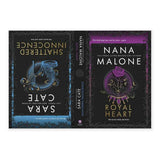 Shattered Innocence & Royal Heart: Books 5 & 6 in the Dark Romance Fairy Tale Retelling Series (Black Rose Auction Book 5 & 6) by Nana Malone, Sara Cate