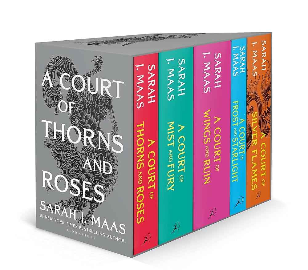 A Court of Thorns and Roses Paperback Box Set (5 books): The first five books of the hottest fantasy series and TikTok sensation: 1-5 by Sarah J. Maas
