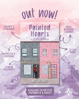 Painted Hearts (Indigo Lake) by Bec George