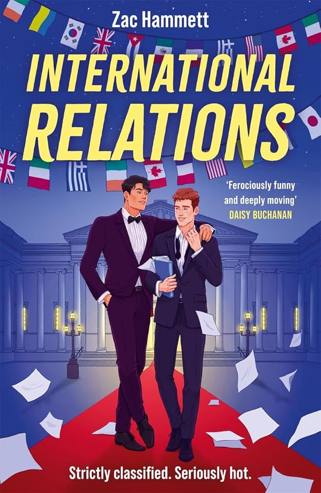 International Relations: A charming fake dating queer romance cover image