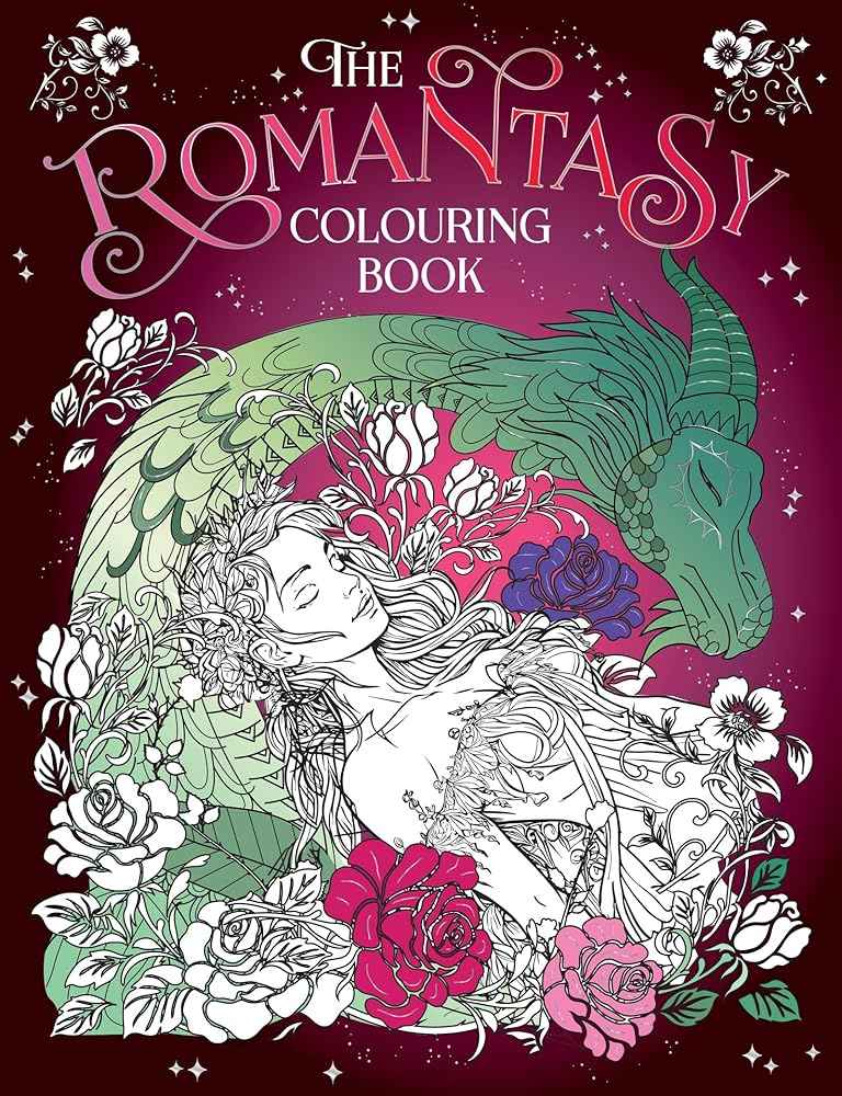 The Romantasy Colouring Book: A Fantastical Journey of Colour and Creativity by Summersdale Publishers