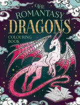 The Romantasy Dragons Colouring Book