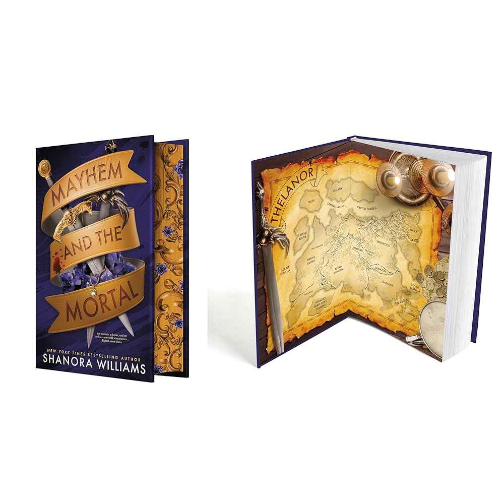 Mayhem and the Mortal: Dungeons & Dragons meets The Wizard of Oz in this wickedly romantic fantasy full of danger, secrets & sharp banter – DELUXE LIMITED EDITION by Shanora Williams