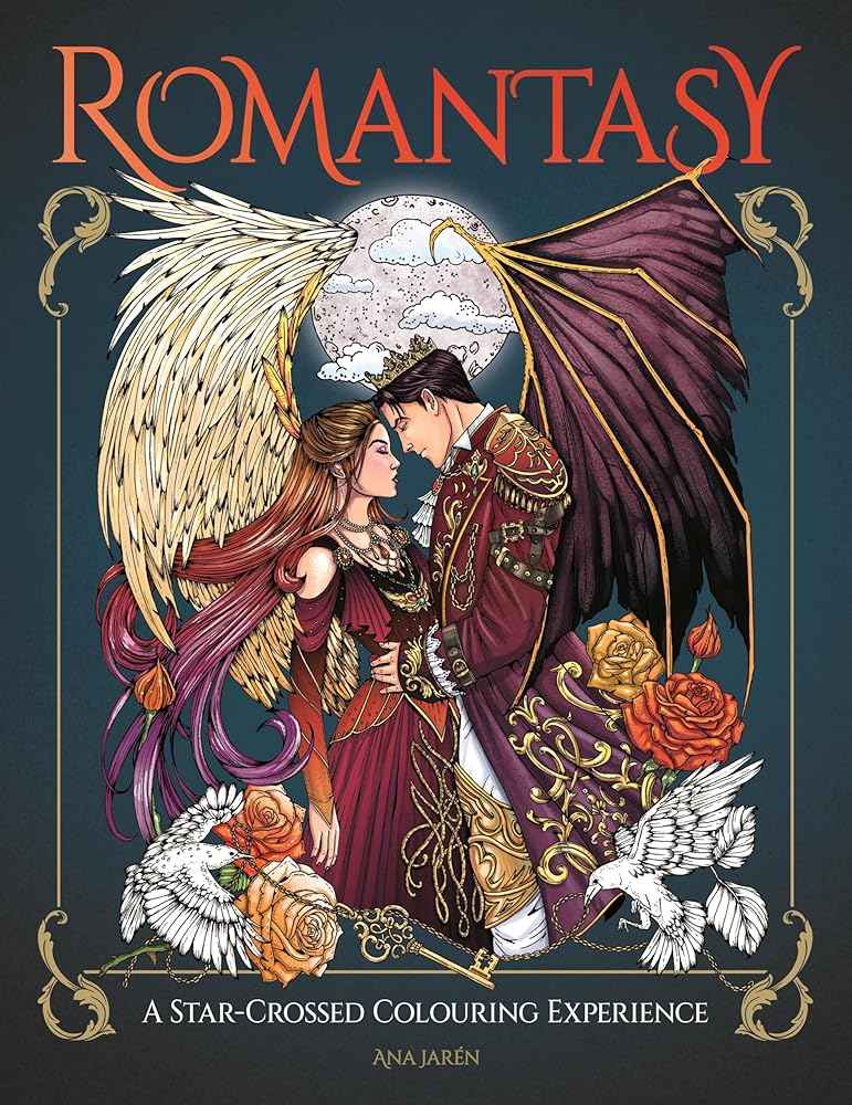 Romantasy: A Star-Crossed Colouring Experience by Ana Jarn