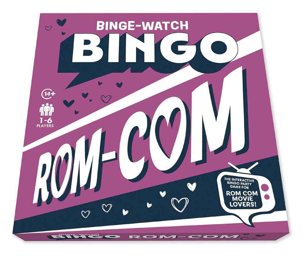 Binge-Watch Bingo: Rom-Coms: A Game for Film & TV Lovers by Insight Editions
