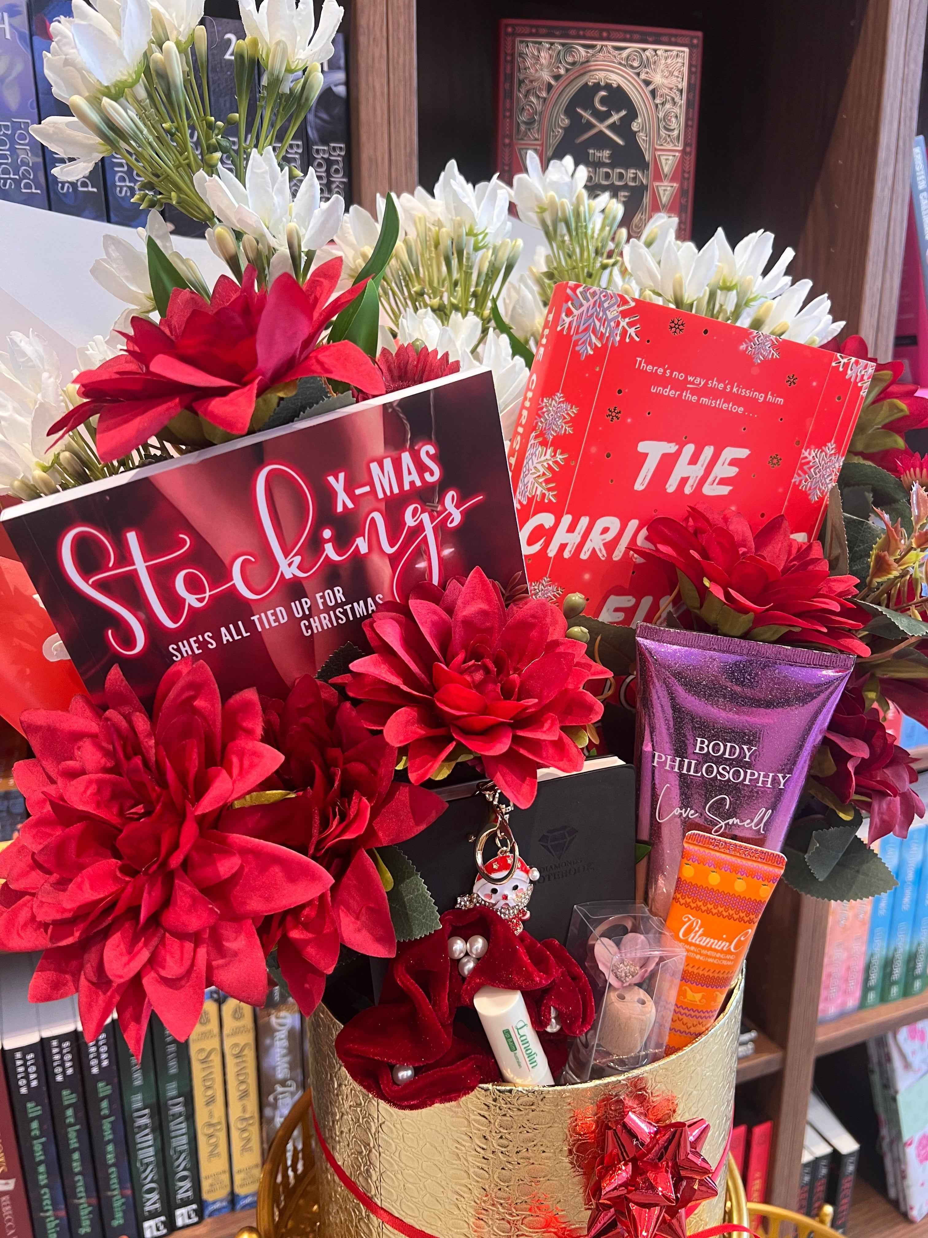 Christmas Book Bouquet — A Festive Storybook Gift