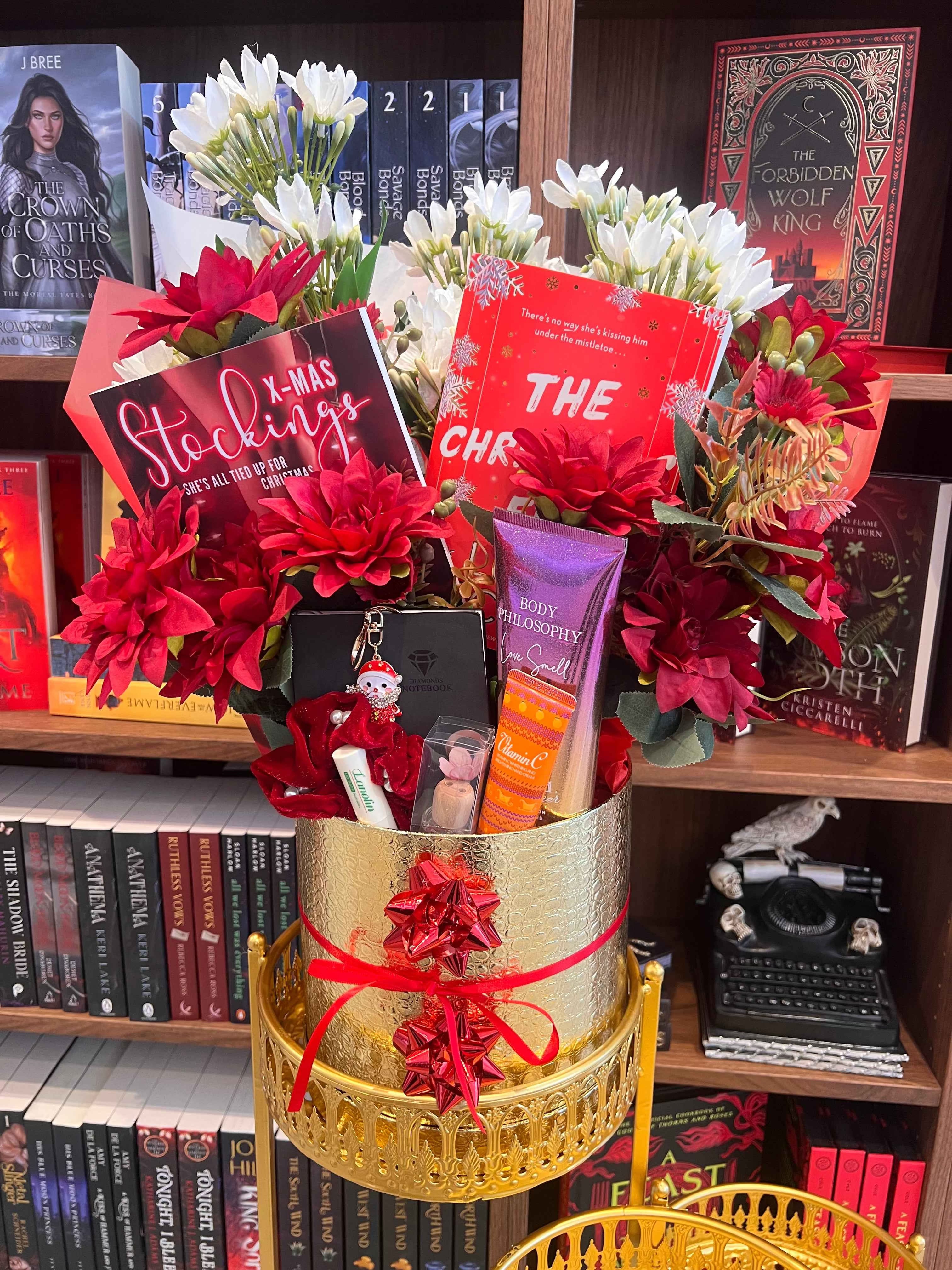 Christmas Book Bouquet — A Festive Storybook Gift