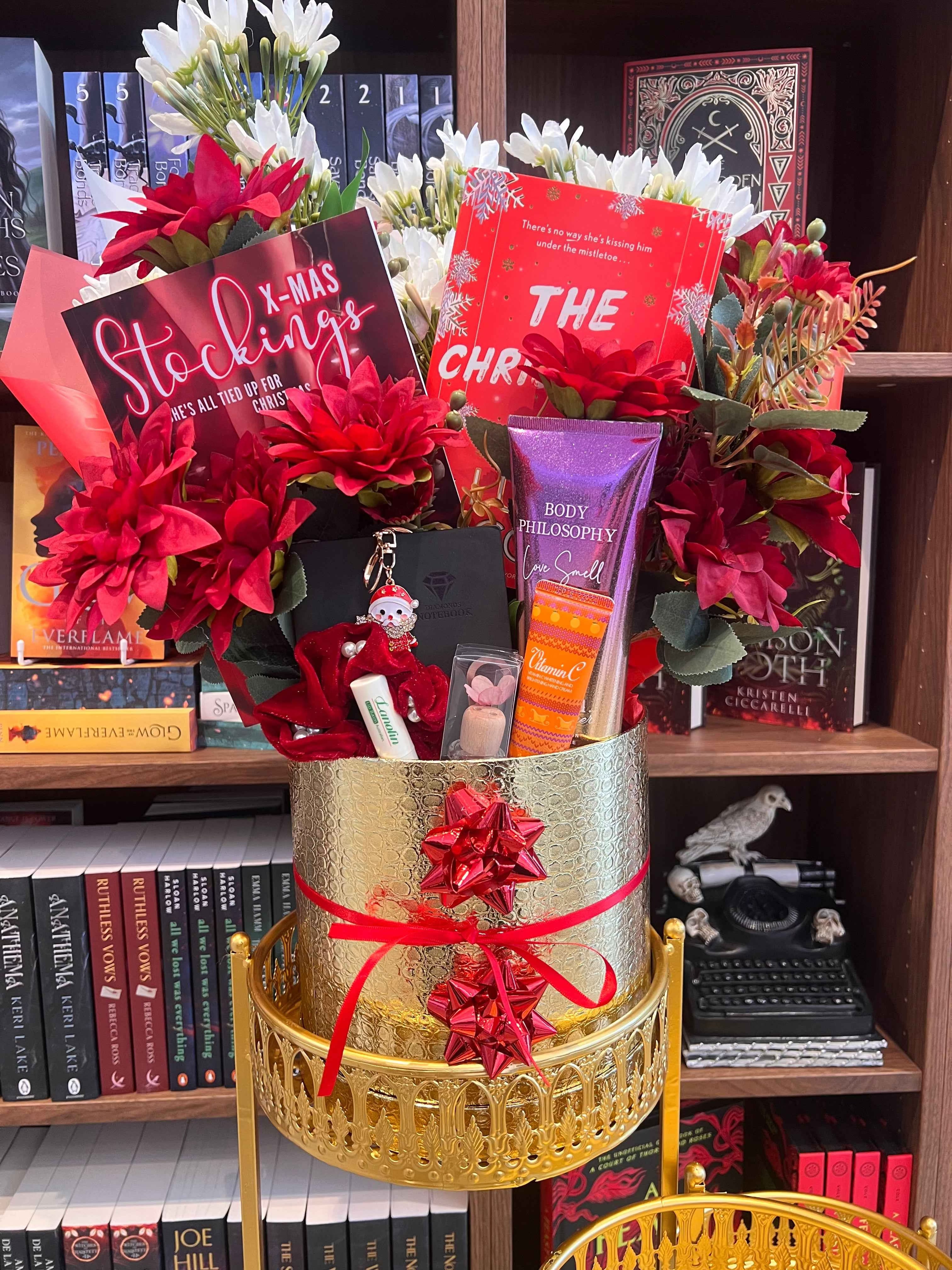 Christmas Book Bouquet — A Festive Storybook Gift