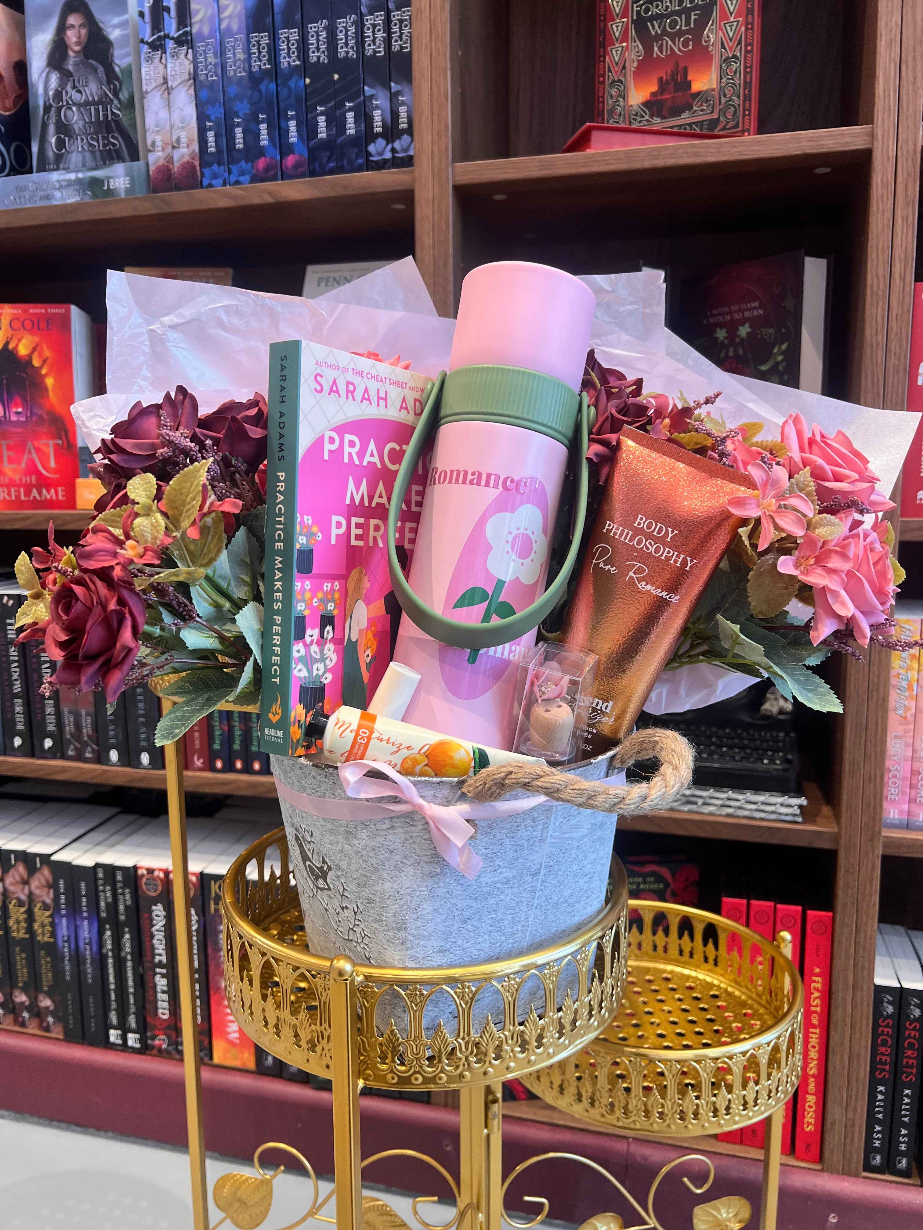Romance Book Bouquet