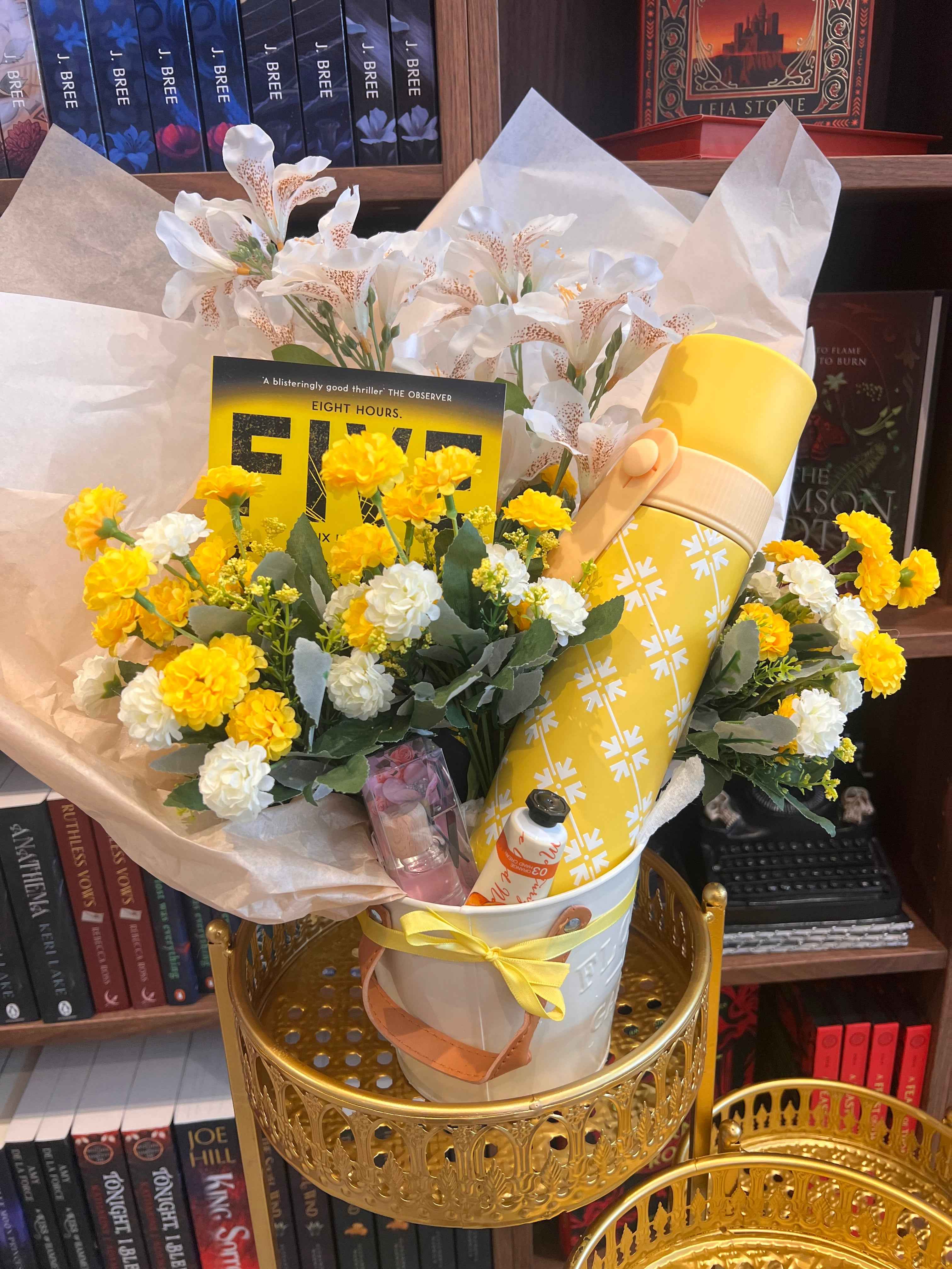 Thriller Book Bouquet