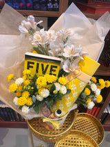 Thriller Book Bouquet