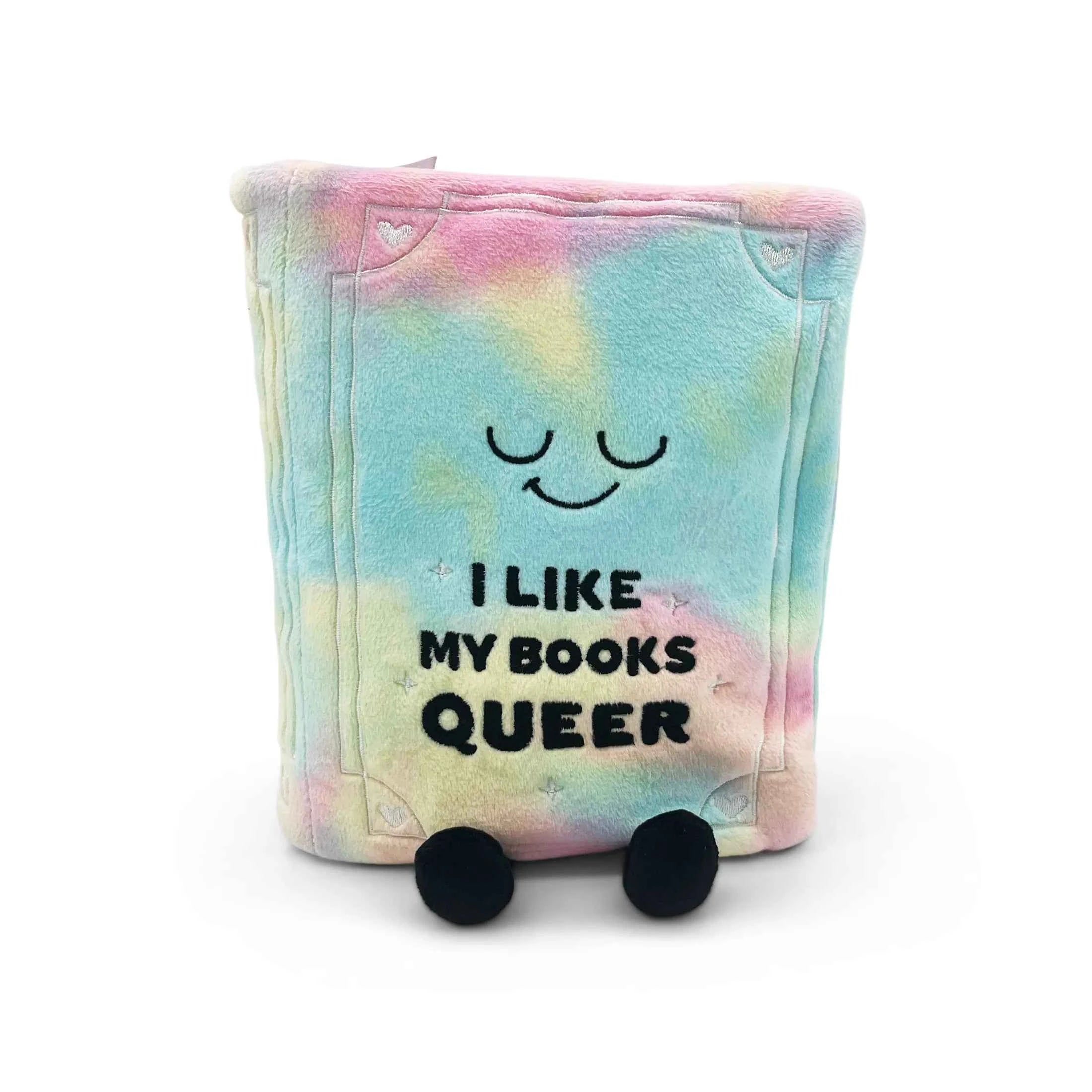 I Like My Books Queer Plush