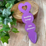 Plug Bookmark - Reading brings you pleasure