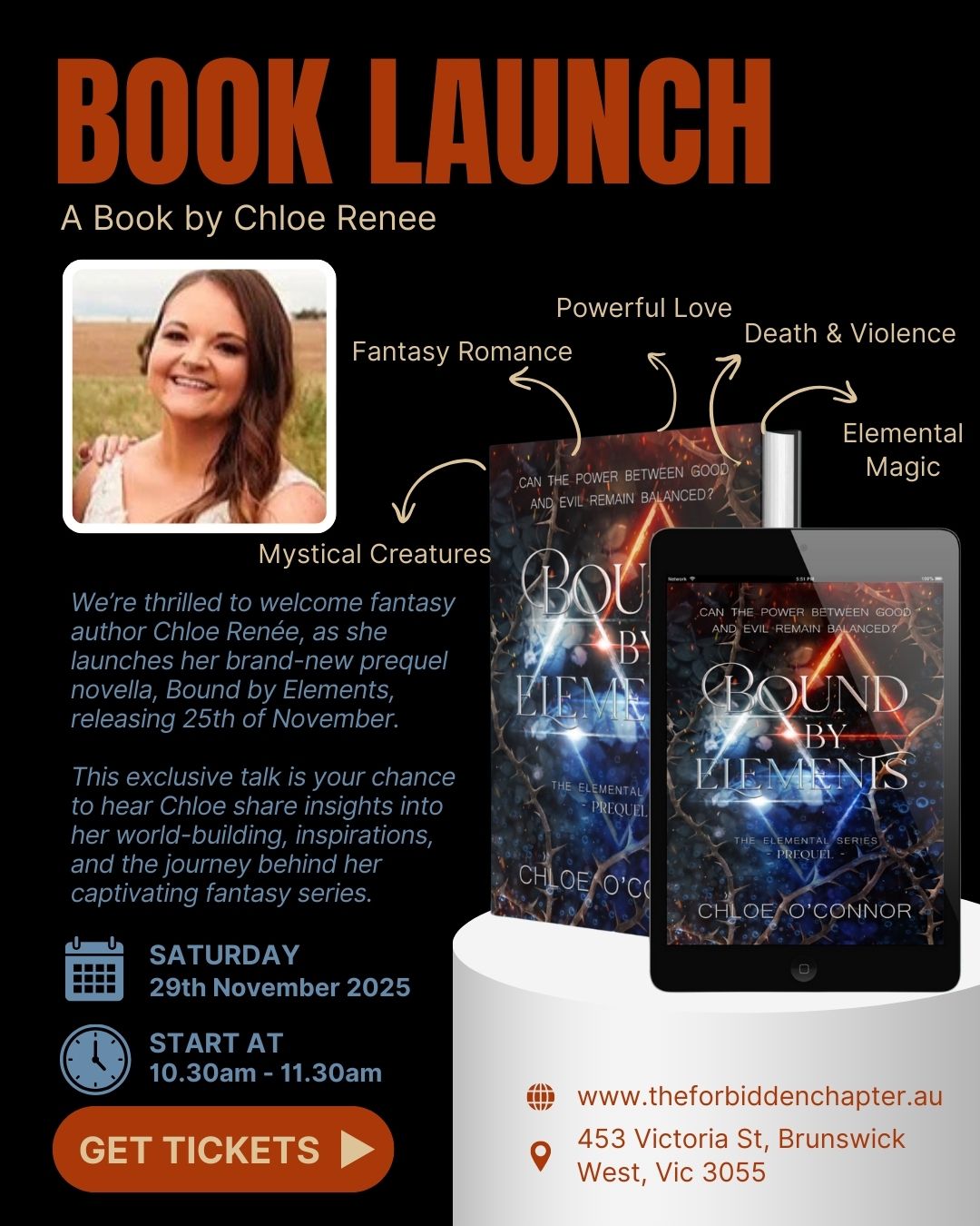 Chloe Renee Author Talk & Signing